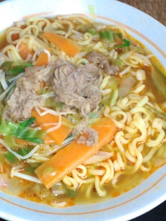 ピリ辛醤油ラーメン-レシピのメイン写真