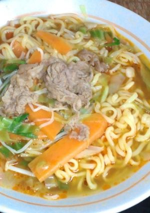 ピリ辛醤油ラーメン-レシピのメイン写真