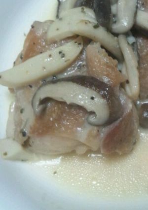 チキンとキノコのミルク煮-レシピのメイン写真