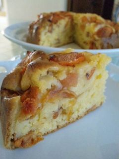 柿のふんわりケーキ-レシピのメイン写真
