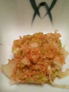明太子と長ネギの和え物-レシピのメイン写真