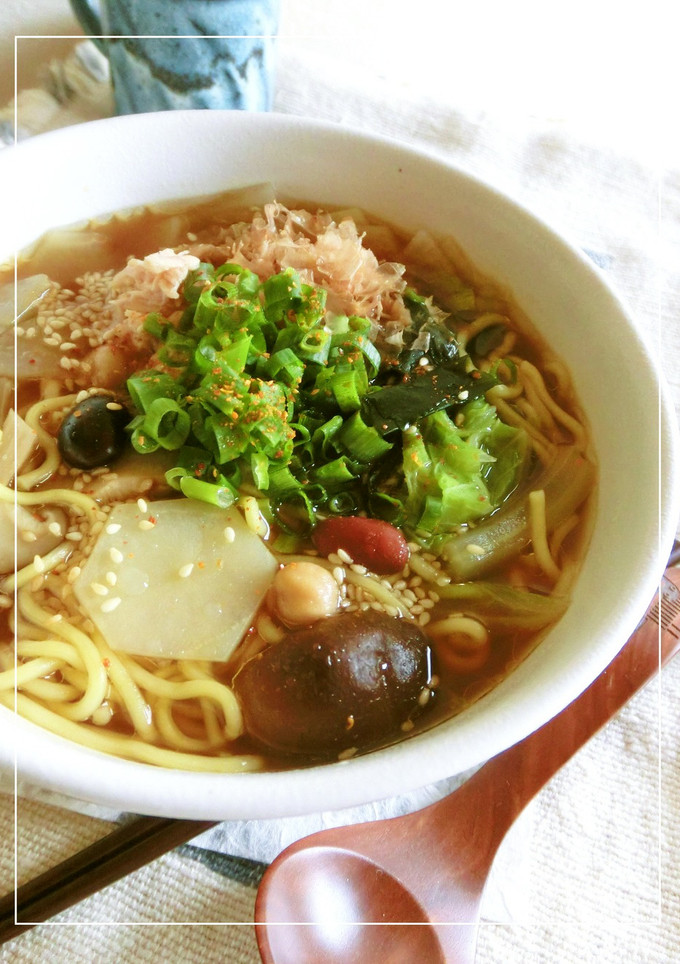 麺の力　『まごわやさしい』中華そば-レシピのメイン写真