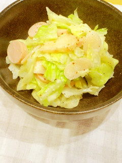 新感覚?!新生姜とキャベツの辛マヨ和え♪-レシピのメイン写真