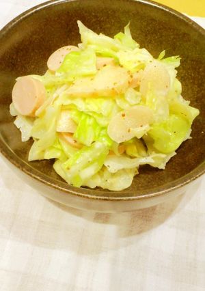新感覚?!新生姜とキャベツの辛マヨ和え♪-レシピのメイン写真