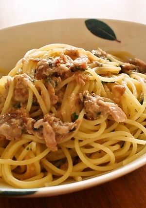 ゴマの香りたっぷり。梅パスタ-レシピのメイン写真