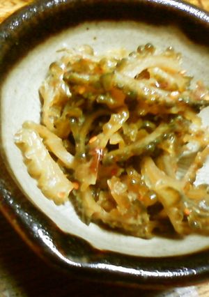 金ごまゴーヤの佃煮-レシピのメイン写真