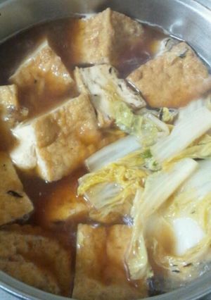白菜と厚揚げの煮物★我が家の味へと★-レシピのメイン写真