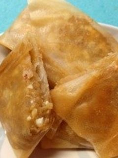 リメイク カレーの残りdeサモサ風春巻-レシピのメイン写真