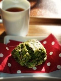 抹茶と小豆の和風スコーン-レシピのメイン写真
