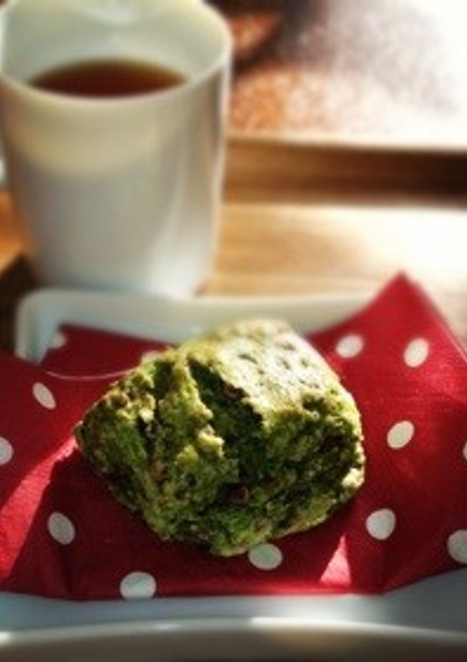 抹茶と小豆の和風スコーン-レシピのメイン写真