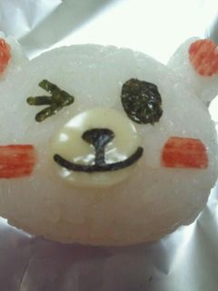 デコ弁♪キャラ弁に熊のおにぎり♪-レシピのメイン写真