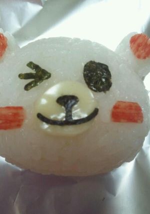 デコ弁♪キャラ弁に熊のおにぎり♪-レシピのメイン写真