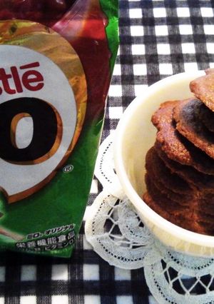 簡単ミロクッキー☆オーブントースター☆-レシピのメイン写真
