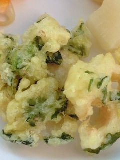 れんこんと大根葉の天ぷら-レシピのメイン写真