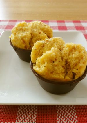 離乳食☆レトルトBFで☆お食事蒸しパン-レシピのメイン写真