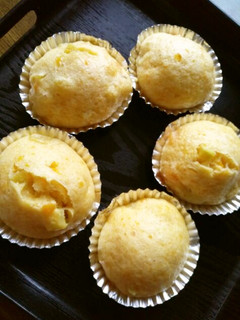 カボチャとサツマイモの蒸しパン-レシピのメイン写真