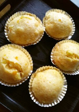 カボチャとサツマイモの蒸しパン-レシピのメイン写真