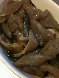 こんにゃくと椎茸の煮物-レシピのメイン写真