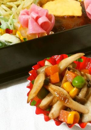 お弁当に❤しめじミックスベジ炒め❤-レシピのメイン写真
