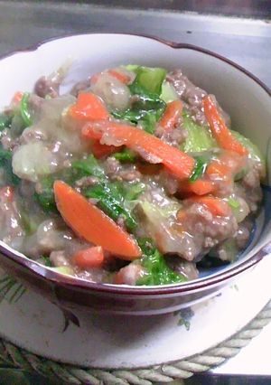 たっぷり青梗菜の中華風-レシピのメイン写真