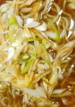アツアツ簡単ねぎラーメン-レシピのメイン写真