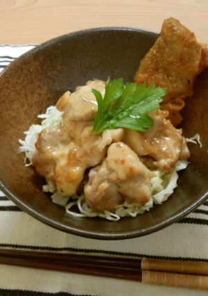 mチキンのスイートチリマヨ-レシピのメイン写真