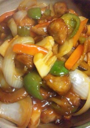 豚角肉と野菜いっぱいの酢豚-レシピのメイン写真