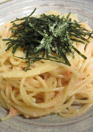超簡単！明太子マヨスパゲティ-レシピのメイン写真