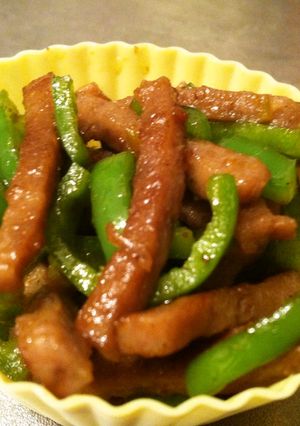★お弁当用★なんちゃって青椒牛肉絲-レシピのメイン写真