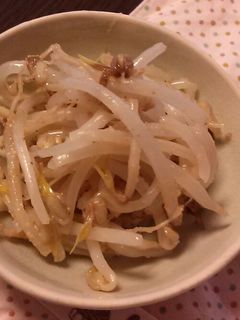 レンジで簡単 もやしの塩麹ナムル-レシピのメイン写真