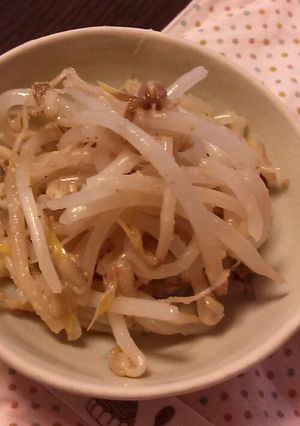 レンジで簡単 もやしの塩麹ナムル-レシピのメイン写真