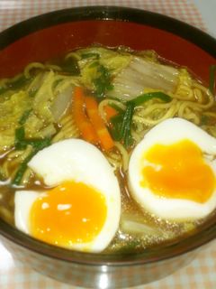 あんかけラーメン(インスタント)-レシピのメイン写真