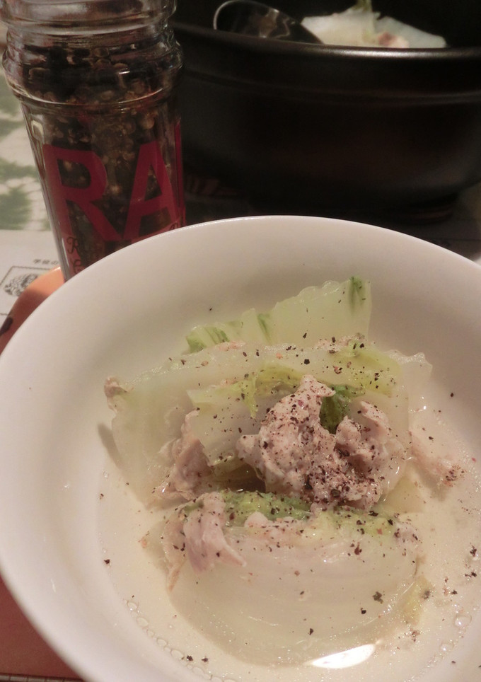 白菜&豚肉の定番鍋をちょっとアレンジ♪-レシピのメイン写真