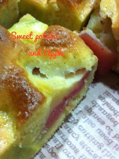 林檎とさつまいもの簡単ケーキ(焼き菓子)-レシピのメイン写真