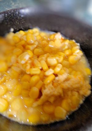 優しい味の簡単料理★コーン缶の卵とじ-レシピのメイン写真