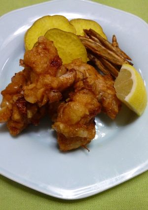 鶏肉の落花生衣揚げ-レシピのメイン写真