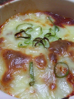 牡蠣とキムチの長いもグラタン-レシピのメイン写真