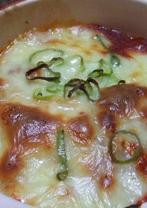 牡蠣とキムチの長いもグラタン-レシピのメイン写真