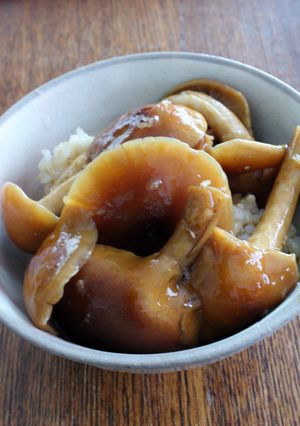 秋です。天然なめこの絶品どんぶり-レシピのメイン写真