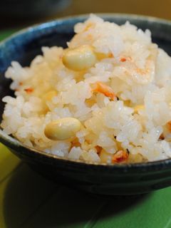 桜エビとシラスの大豆ごはん-レシピのメイン写真