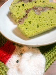 抹茶と小豆の和風パウンドケーキ-レシピのメイン写真