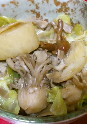 大根ときのこの煮物-レシピのメイン写真