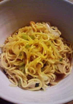 野菜だけ　麺の力焼ラーメン-レシピのメイン写真