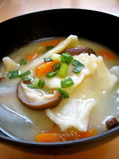 九州熊本♡野菜たっぷり味噌仕立て♪だご汁-レシピのメイン写真
