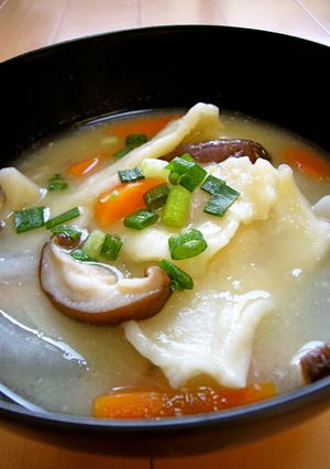 九州熊本♡野菜たっぷり味噌仕立て♪だご汁-レシピのメイン写真