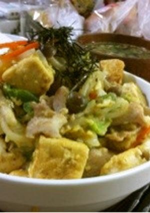 獅子座が作る豆腐チャンプルー-レシピのメイン写真