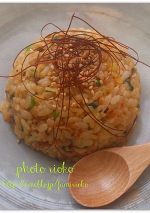 *新生姜で漬物炒飯*-レシピのメイン写真