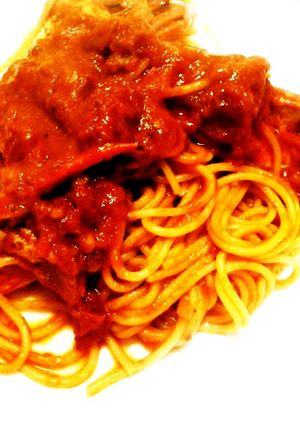 絶品☆渡りガニのトマトクームパスタ-レシピのメイン写真