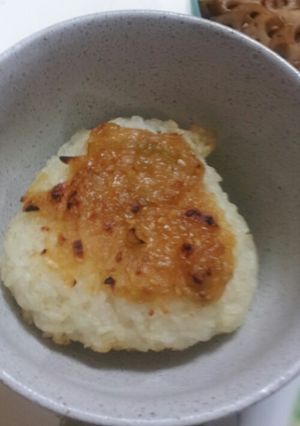 定番☆ネギ味噌焼おにぎり-レシピのメイン写真