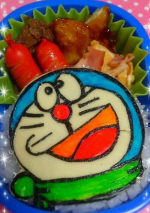 キャラ弁チーズ が可愛く変身♥ドラえもん-レシピのメイン写真